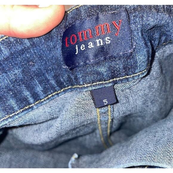 Tommy Hilfiger mid rise flare leg 70's inspired SZ 5 bootcut with stretch - Picture 5 of 10